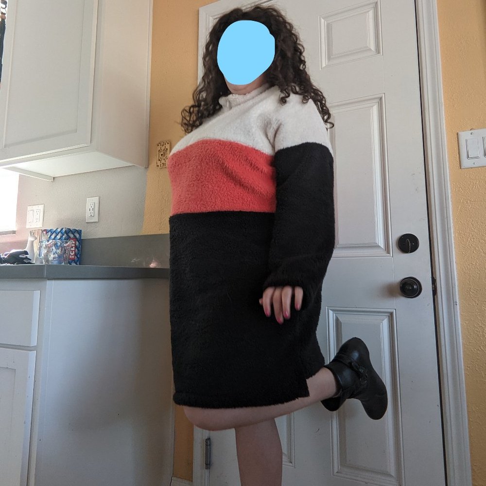 Cozy Fashion Nova Fall Sweater Dress EUC